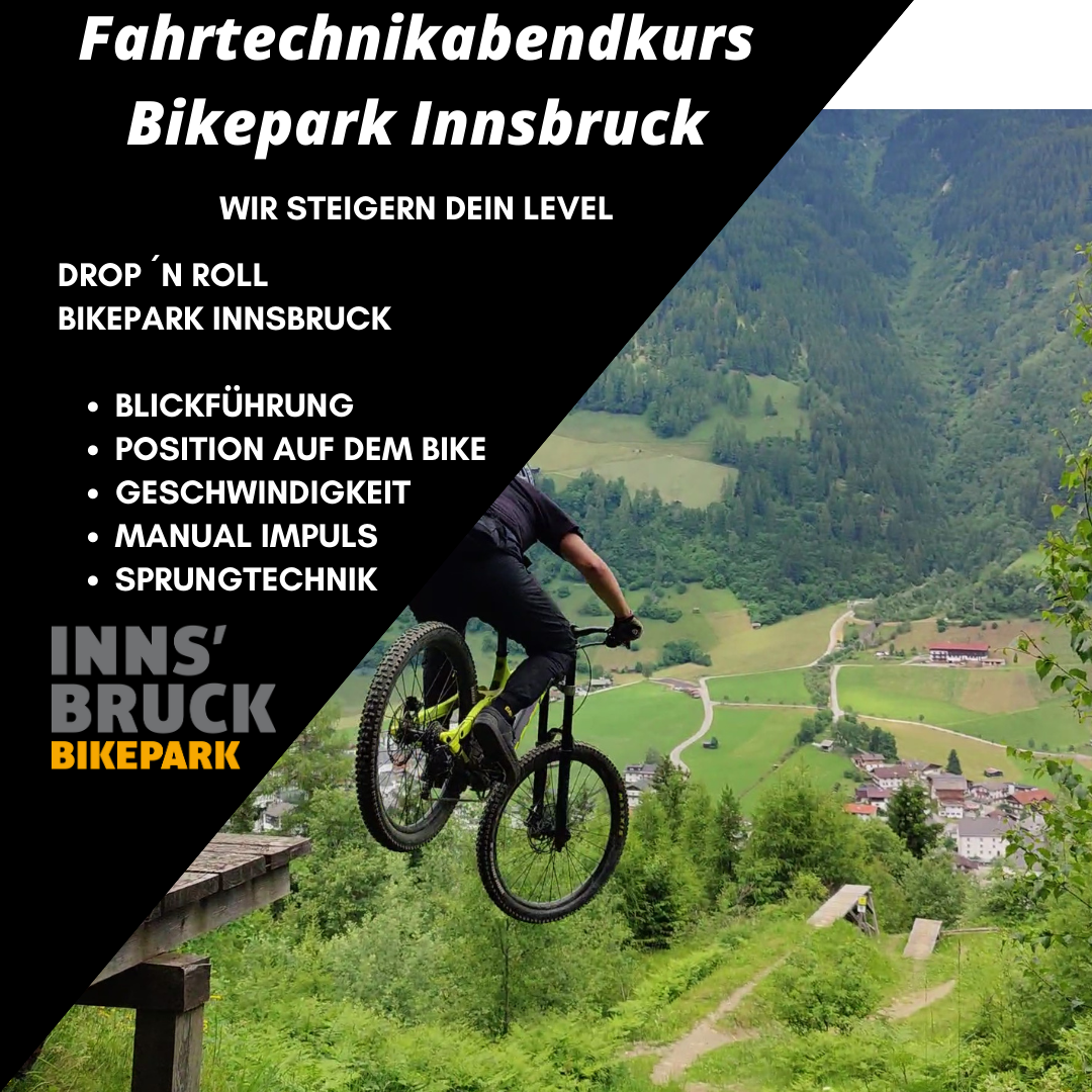 Fahrtechnikabendkurs Bikepark Innsbruck - DropNRoll