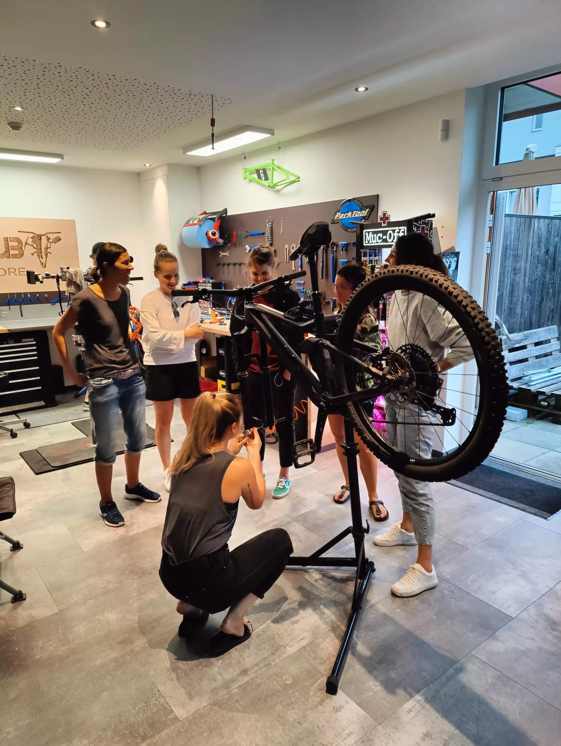 Schaltung Workshop Fahrrad Girls